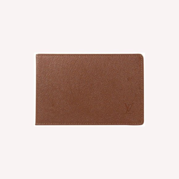 Louis Vuitton Brown ID Holder Card Wallet Insert 1LZ1104 - Picture 1 of 12